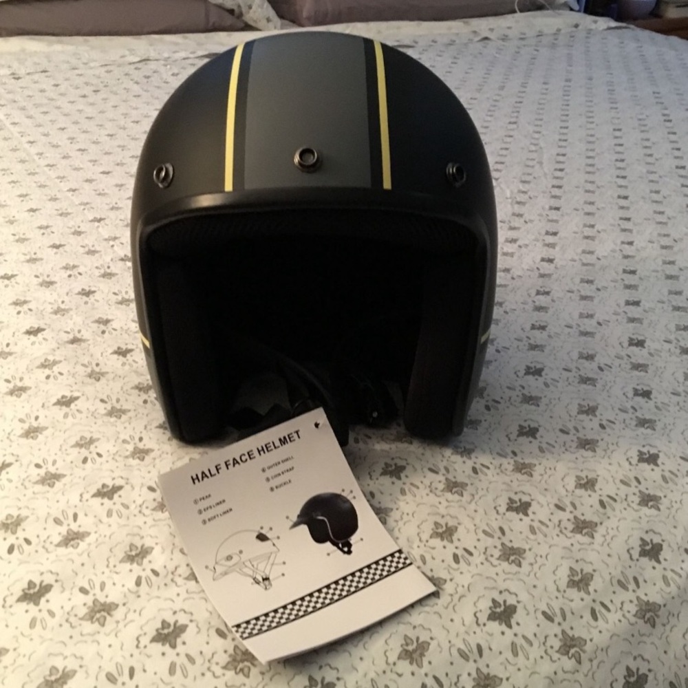 WSB Inc. half face helmet